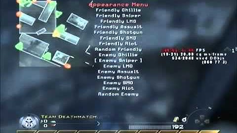 mw2 mod menu ps3 hosted by L96A1 Temperrr