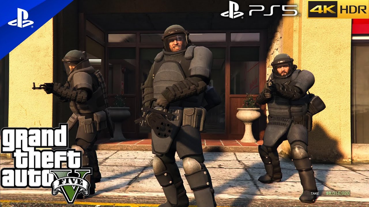 GTA 5 (PS5) Mission #44 - The Paleto Score [100% Gold Medal Walkthrough] 4k HDR 60fps