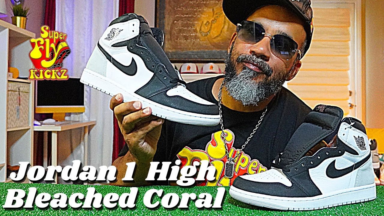 THE JORDAN 1 HIGH BLEACHED CORAL WHY AND THE HELL Y'ALL LET THESE SIT SO LONG SMH THEY ARE FIRE.