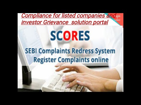 scores Compliance requirements for listed companies