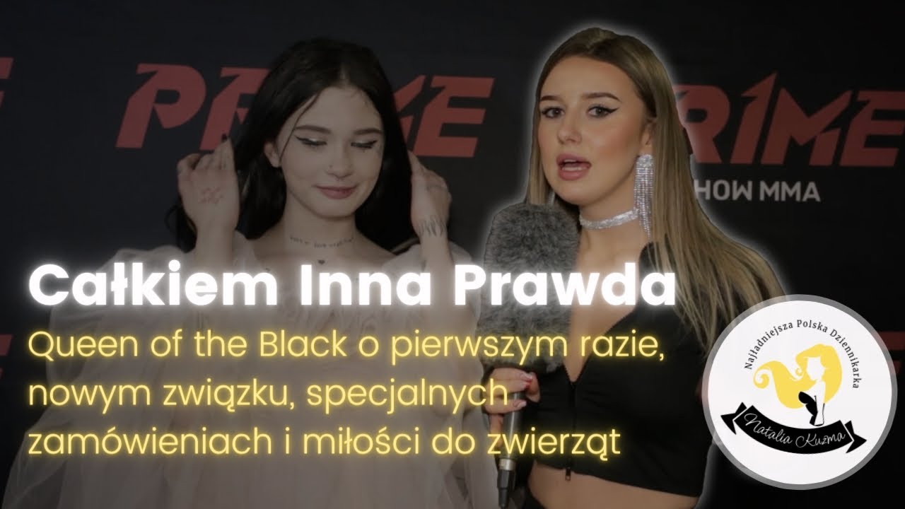 Queen of the Black o pierwszym razie, nowym związku, specjalnych zamówieniach i miłości do zwierząt