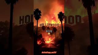 Hollywood LA menyala