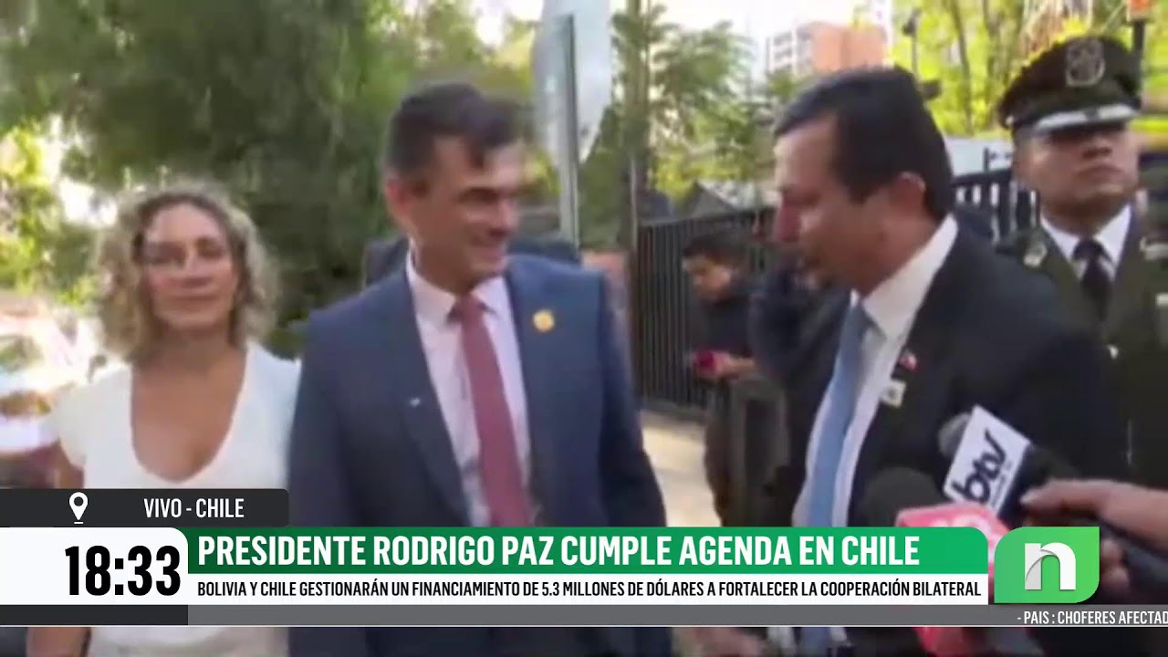 #AnálisisInformativoVIVO #EXTRA Presidente Rodrigo Paz cumple agenda en Chile
