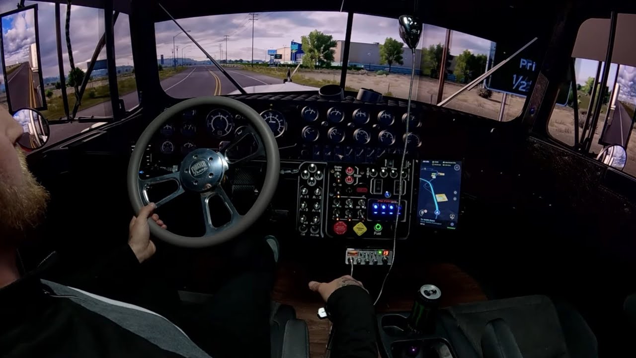 owner operator realistic profile day 151 3x65 inch screens