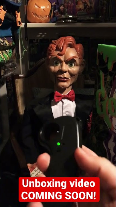 Goosebumps Animatronic Slappy Unboxing COMING SOON!