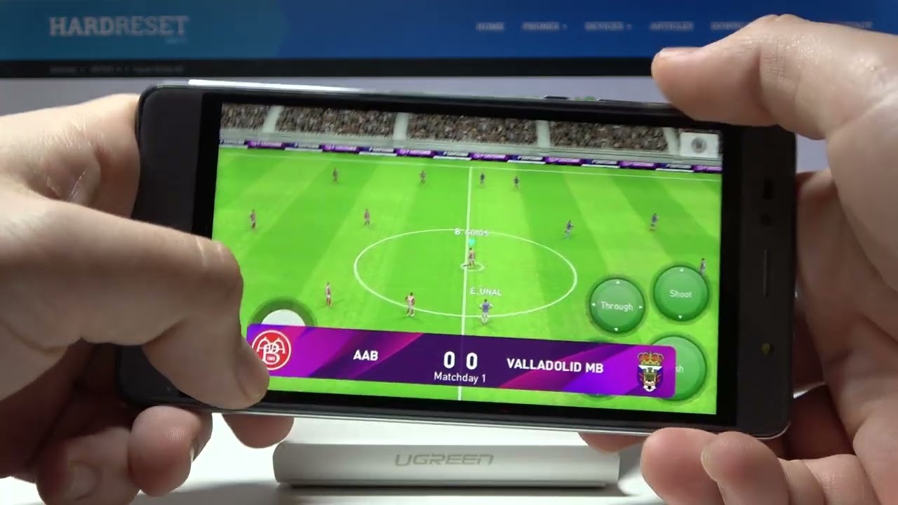 Pro Evolution Soccer Performance Test on INTEX Aqua 4G - Gameplay - Snapdragon 410 FPS Check