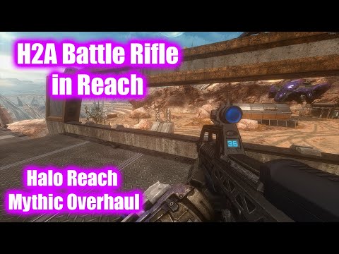 I put the H2A Battle Rifle into Halo Reach (Halo Reach Mythic Overhaul)