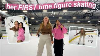 SOLO DIARIES: teaching my friend to FIGURE SKATE for the FIRST time ⛸️ | new friends, cafes, beaches