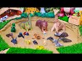 Animal adventure zoo domestic and dinosaur animals for kids learning  kidiez world tv