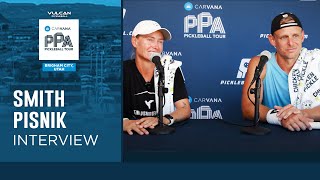 Mixed Doubles Finalists Patrick Smith & Tina Pisnik - TOC