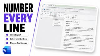 How to Add Line Numbers in Microsoft Word (Review Drafts Faster)