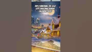 LEGO CITY ADVENT CALENDAR UNBOXING DAY 2 🎄🎅🏻#lego #shorts