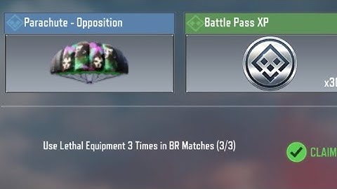 call of duty mobile use lethal equipment 3 times in Br matches