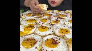 ASMR:EAT EGG POACH🍳.#shorts#asmr#mukbang#viral#egg#