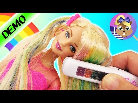 Μαλλιά ουράνιο τόξο για τις Barbie μας! Βάφουμε τα μαλλιά απ&rsquo;τις κούκλες μας μόνοι μας!