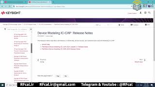 Keysight Knowledge Center Online Documentation Device Modeling IC CAP 2024
