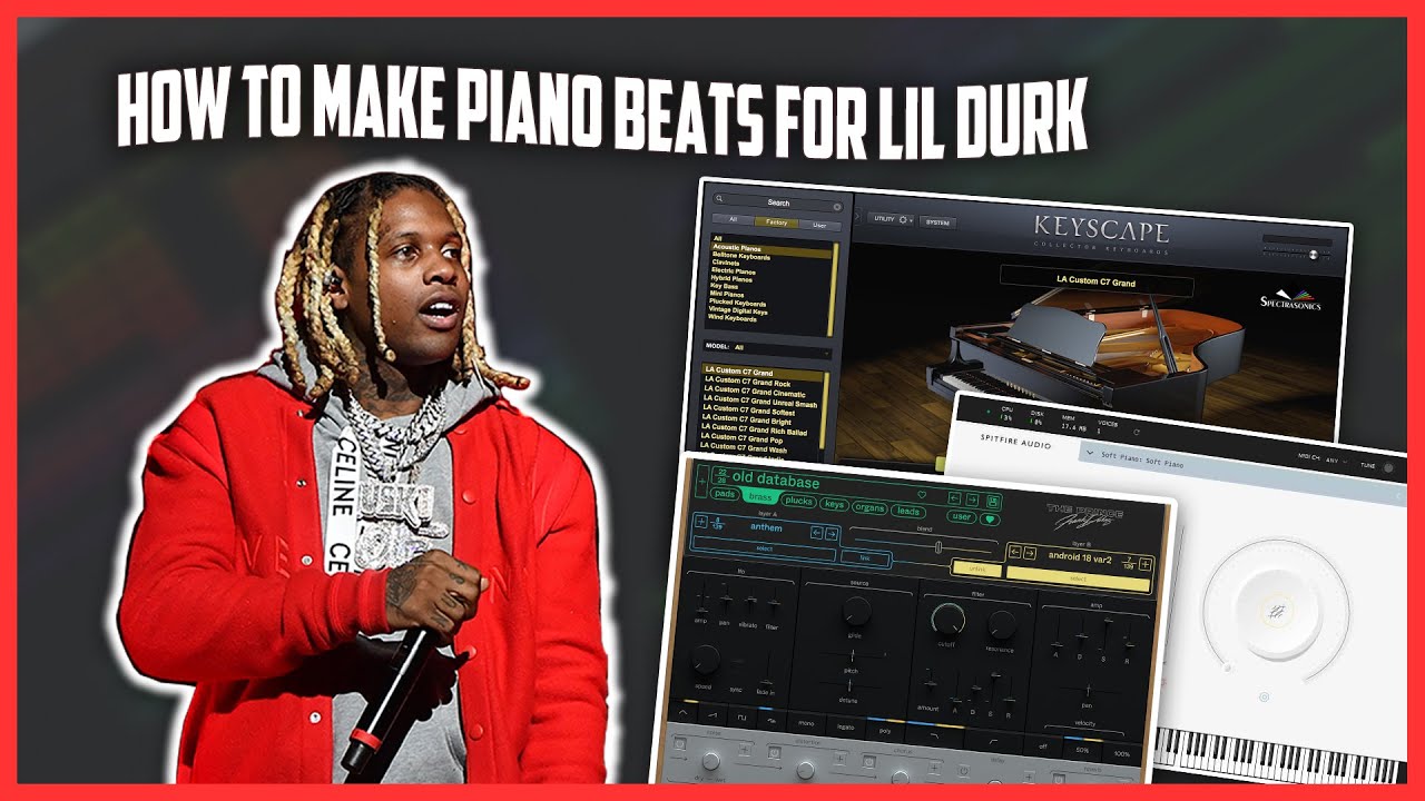 How to Make HARD Piano Beats for Lil Durk | FL Studio Tutorial - YouTube