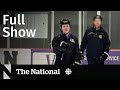 CBC News: The National | Hockey coach charged, Green grants, Safer drugs