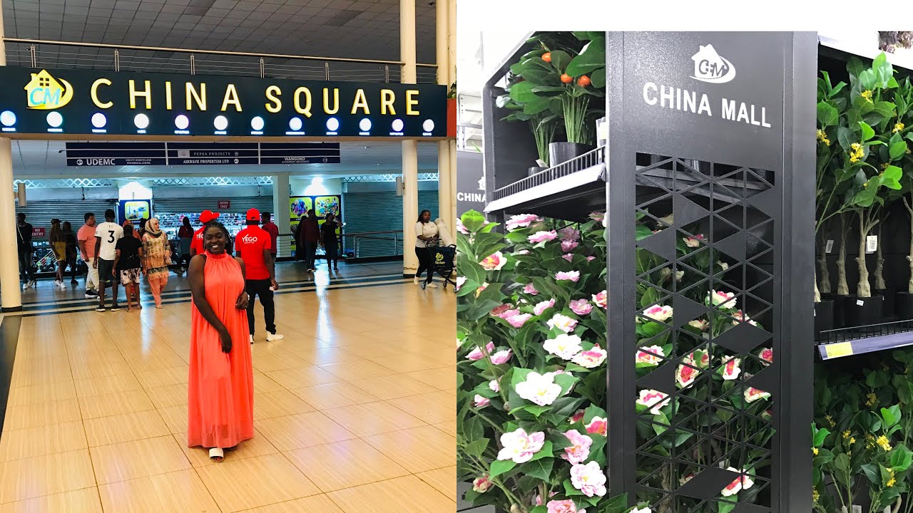 Forget About River Road/Kamukunji China Square Vase+Flowers 200bob