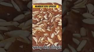 Membalik Bolu Spekoek #shorts #bolujadul @ilahs_kitchen