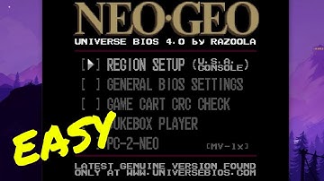 UniBios + Retroarch + Final Burn Neo Tutorial ~ Neo Geo Cheats, Dip Switch Settings and More!