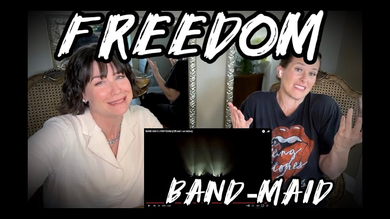 American Moms Blind React to BAND-MAID "FREEDOM"