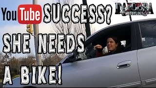 YouTube Success? She Needs a Bike!
#dafobra #motovlog #motovlogger I’ve been seeing a good amount of people talking about how they don’t feel successful on YouTube, and this talk comes from those with both higher and lower subscriber counts. In order to be ‘successful’ one must first define what that means. Then, you have to be willing to work to achieve your definition of success.
My gear:
My Helmet:
Shoei RF1200 Indy Marquez http://amzn.to/2pGg0vv
My Jackets:
Icon Contra MIL Spec
Alpinestars GP Plus R Leather http://amzn.to/2rfin73
Dainese Xantum II Textile http://amzn.to/2pL0FHq
Icon Motorhead 2 Leather
Powerlet RapidFire Heated Liner http://amzn.to/2qgRf93
My Pants:
Alpinestars AST-1 WP http://amzn.to/2qjy1OF
lpinestars Oxygen Air Overpants http://amzn.to/2qfyseX
Alpinestars Blaze Tech Denim http://amzn.to/2pLtra6
Viking Cycles Saxon Textile Riding Pants http://amzn.to/2qFQzvu
My Boots:
Alpinestars SMX-1 http://amzn.to/2rfiuzg
My Gloves:
Dainese 4 Stroke http://amzn.to/2qFWzEj
Dainese Clutch EVO D-Dry http://amzn.to/2rfrGUl
Revit Fly 2
Gerbing EX Heated http://amzn.to/2qgGcwO
Do you want quality Bluetooth audio like I have?
http://amzn.to/2jlKSeG with waterproof case
http://amzn.to/2jOVR3O without waterproof case
You can buy your own Sena 20S at:
http://amzn.to/2j11SpP (single pack)
http://amzn.to/2kfswMq (dual pack)
My cameras:
My DSLR http://amzn.to/2oTeROe
My action camera #1: http://amzn.to/2mFZOH1
My action camera #2: http://amzn.to/2mWISP0
My action camera #3: http://amzn.to/2jczkNt
My point and shoot camera http://amzn.to/2npEJkc
Video:
GoPro Hero3+ Black Edition http://amzn.to/2mFZOH1
GoPro Session http://amzn.to/2mWISP0
Sena Prism http://amzn.to/2jczkNt
Audio:
Sena 20S Bluetooth Communicator http://amzn.to/2j11SpP
Sena GP10 Bluetooth Back for GoPro http://amzn.to/2jOVR3O
Check out and like my Facebook page for updates and more ramblings...
http://www.facebook.com/Dafobra
Im also on Instagram
http://instagram.com/dafobra
Help our Veterans fight P.T.S.D.
Riders for Warriors
Instagram
https://instagram.com/ridersforwarriors YouTube Success? She Needs a Bike!