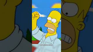 Homer vs the BBQ pit #simpsons #shorts