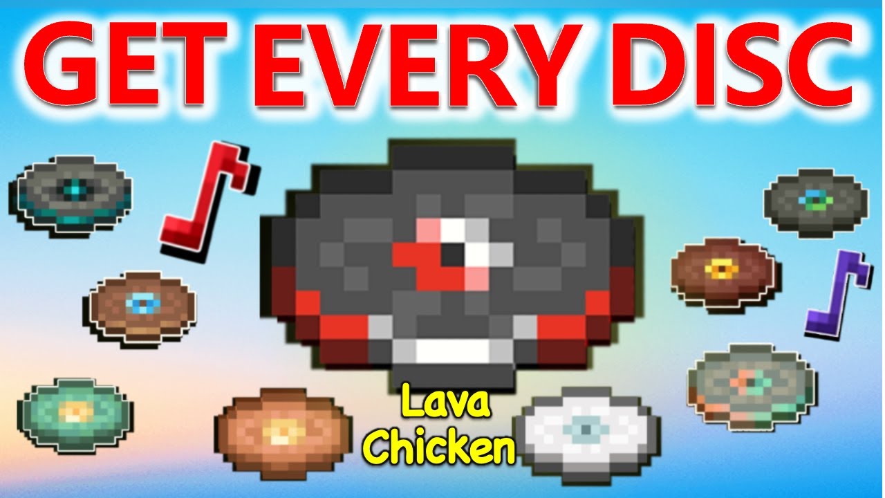 How to Get ALL 21 MUSIC DISCS in Minecraft 1.21.7 (feat. Lava Chicken ...