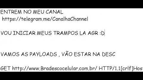 NOVAS PAYLOAD DA CLARO!