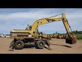 Caterpillar M318 Mobile Excavator