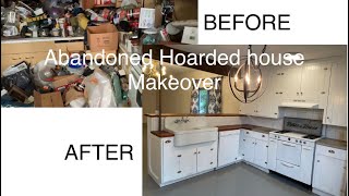 Restoring an abandoned hoarded house (twice) start to finish.