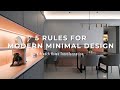 5 tips for a minimal space  beau modern minimal home transformation  condominium interior design