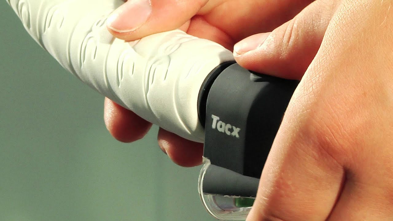 Beste lampjes racefiets stuur uiteinde | Ronde stuurlmapjes Tacx Lumos