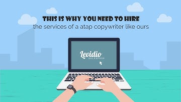 Copywriting Service Animated Explainer Video Template for PowerPoint