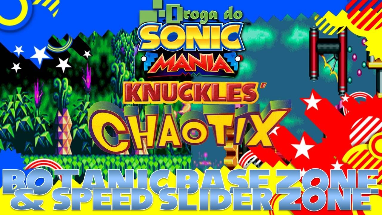 Droga do Sonic Manii: Knuckles' Chaotix- #4: Botanic Base Zone & Speed ...