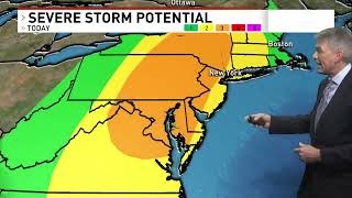 Pattern Set-Up Has the Threat of Severe Weather Returning Early This Week