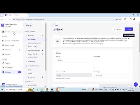 Strapi API Connect