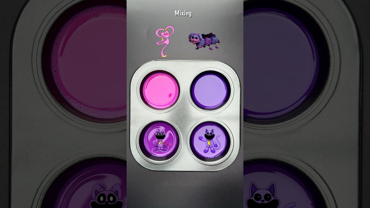 The surprising color result in Poppy Playtime mixing 