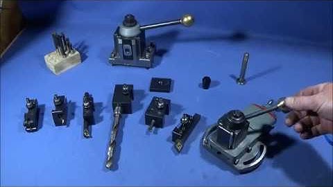 MACHIFIT DMC 250-000 Gib Type (Aloris Compatible) Toolpost Review.