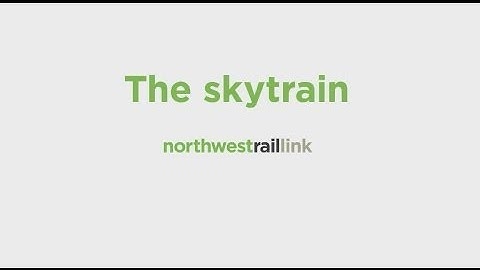 The skytrain construction for North West Rail Link