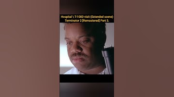 Hospital \ T-1000 visit (Extended scene) | Terminator 2 [Remastered] Part 3.