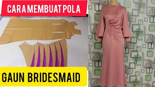 Download Lagu trik cara membuat pola jahit gaun bridesmaid #trikcaramembuatpolajahitgaunbridesmaid// #yansbusana// MP3