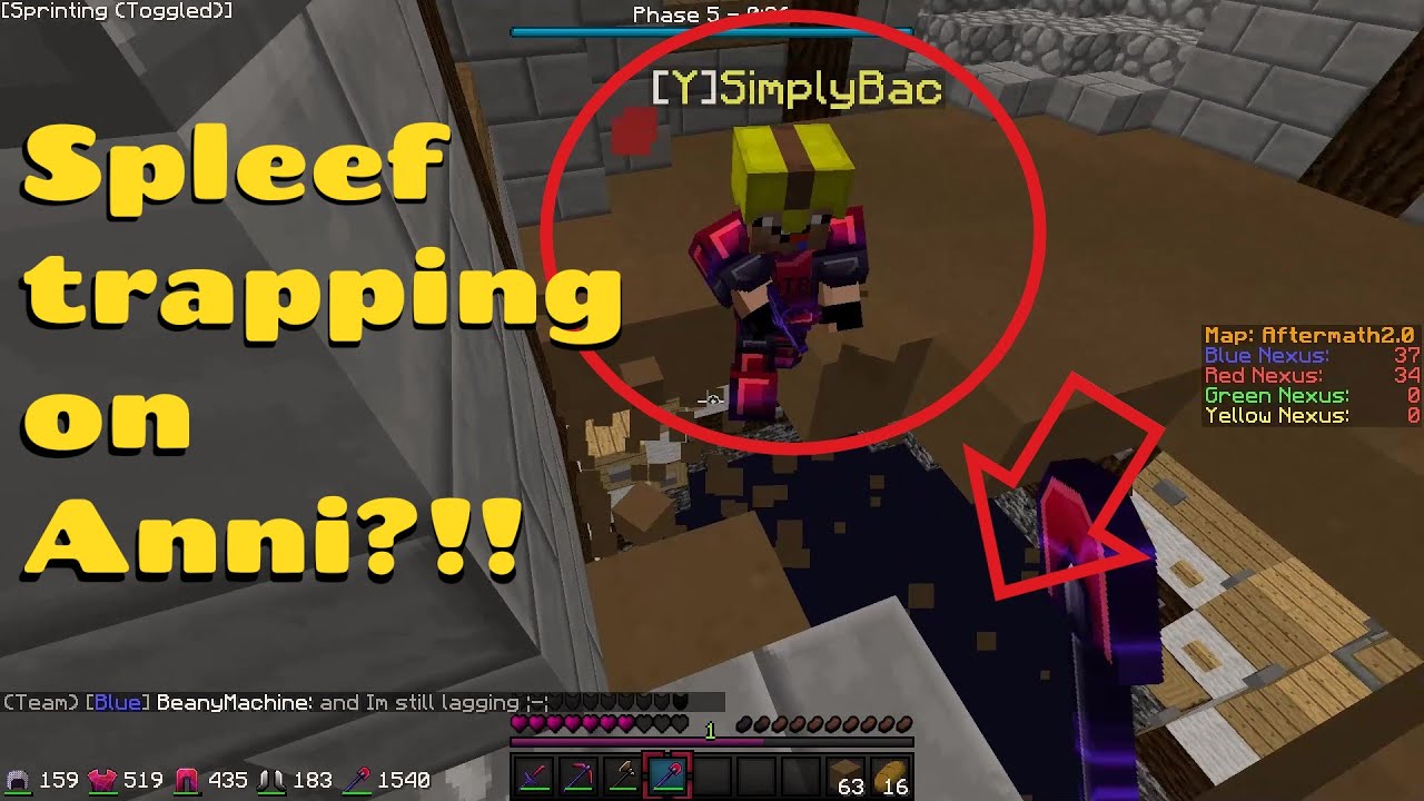 VOID Spleef Trapping on Annihilation? [Shotbow]