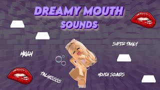 ROBLOX ASMR : dreamy mouth sounds - no talking ( super tingles ) 👄