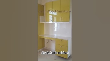 💻📚study table cabinet @dear wood furniture computer table with study table