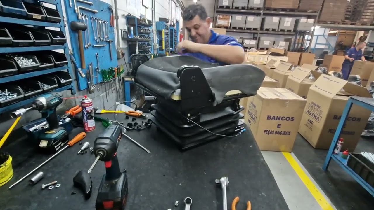 Melhorando os bancos do Tector 