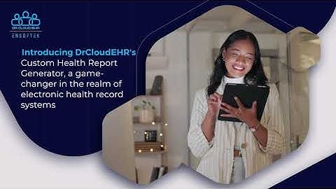 Revolutionize Your Reporting with DrCloudEHR