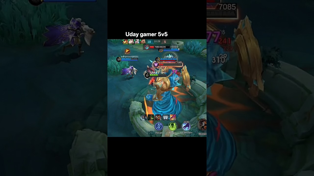 Moba legend 5v5 ❤️ 1v4 #mobalegends5v5 #mlblb #viral #mobilelegends #viralvideo#viralshots#