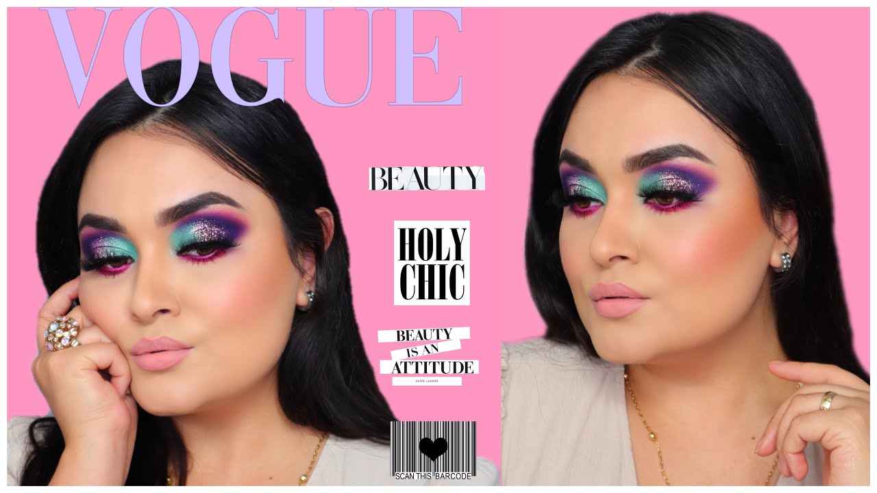 MAQUILLAJE  DE PORTADA FULL COLOR PASO A PASO | Monika Sanchez